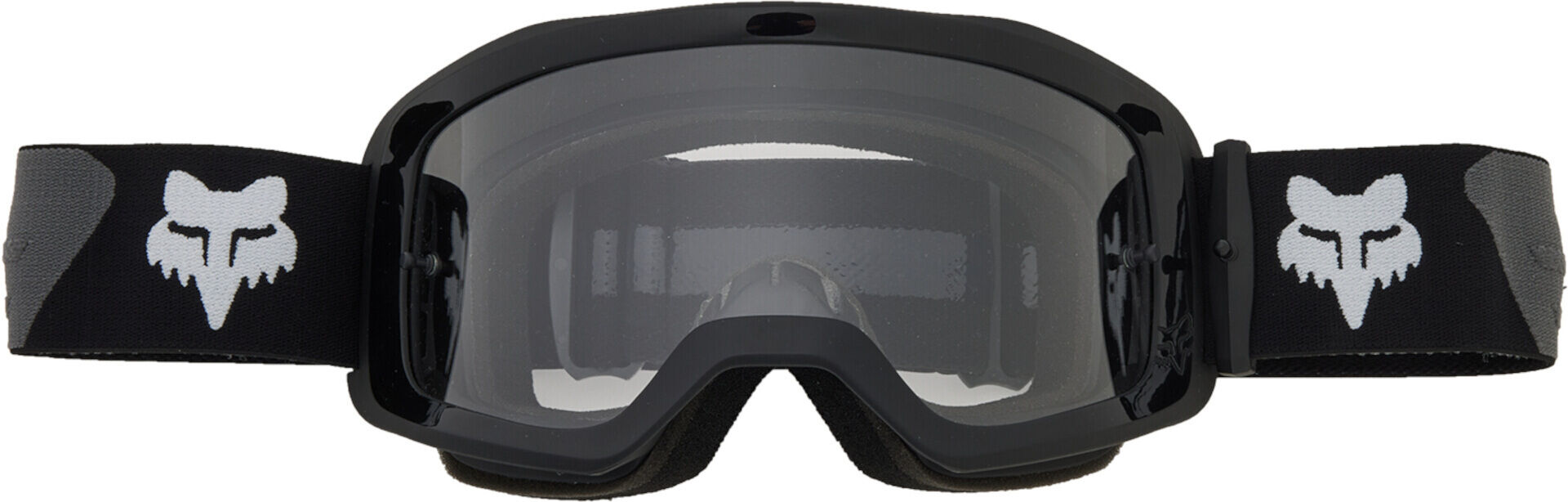 Fox Main S Gafas de motocross - Negro Gris (un tamaño)
