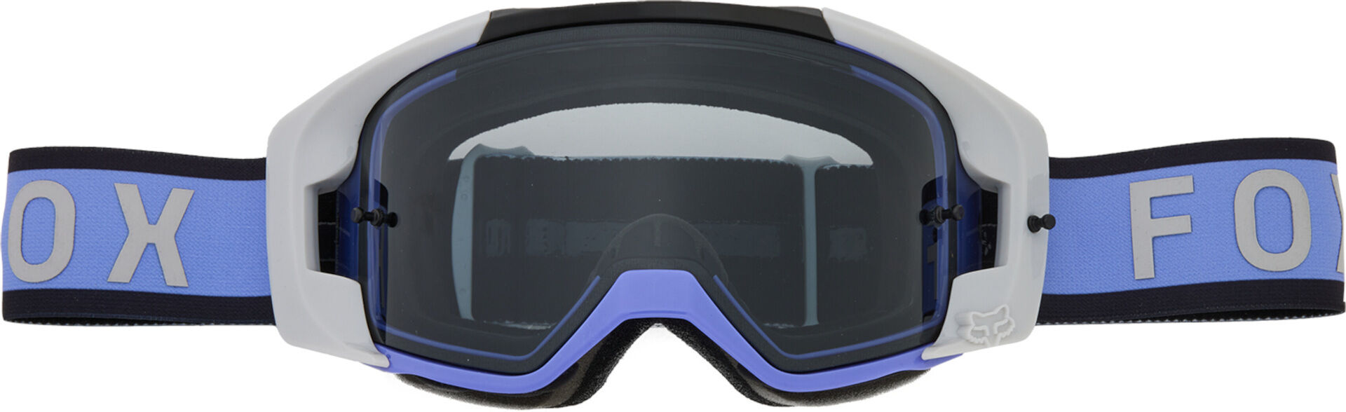 Fox Vue Magnetic Gafas de motocross - Blanco Azul (un tamaño)