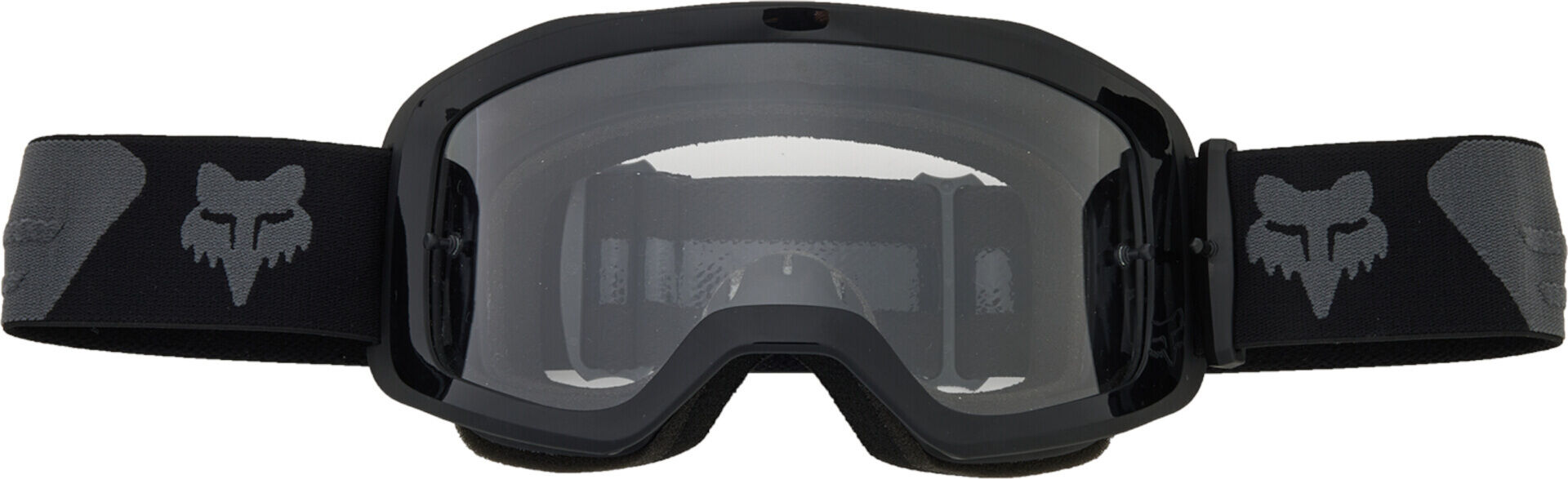 Fox Main Core Gafas de motocross juveniles - Negro Gris (un tamaño)