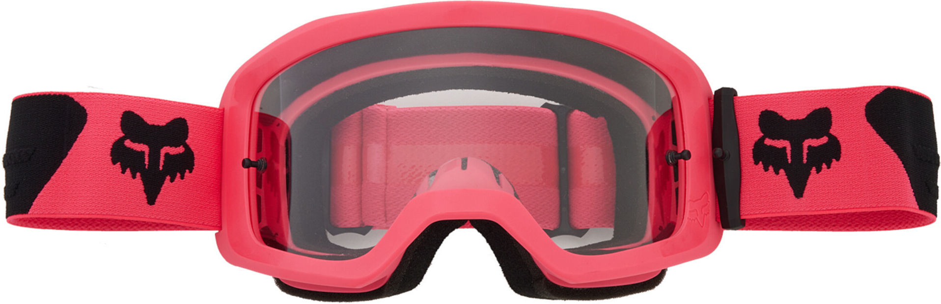 Fox Main Core Gafas de motocross juveniles - Negro Rosa (un tamaño)