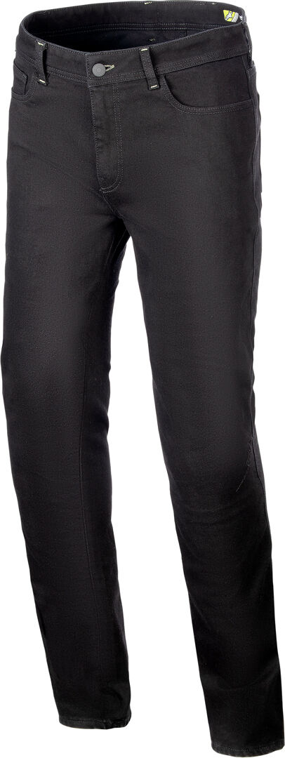 Alpinestars Cult-8 Stretch Denim Pantalones textiles de motocicleta - Negro (30)