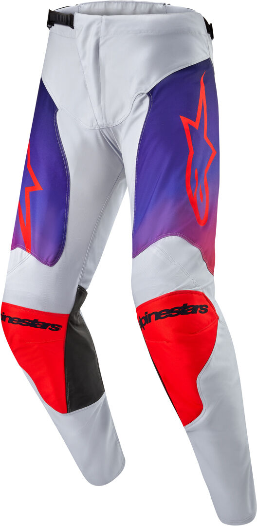 Alpinestars Racer Hoen Pantalones de motocross - Gris Naranja (30)