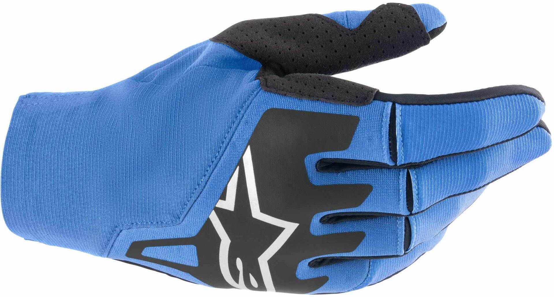 Alpinestars Techstar Guantes de motocross - Negro Azul (XL)