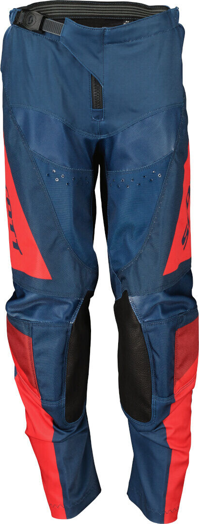 Scott Evo Track Pantalones de motocross para niños - Rojo Azul (24)