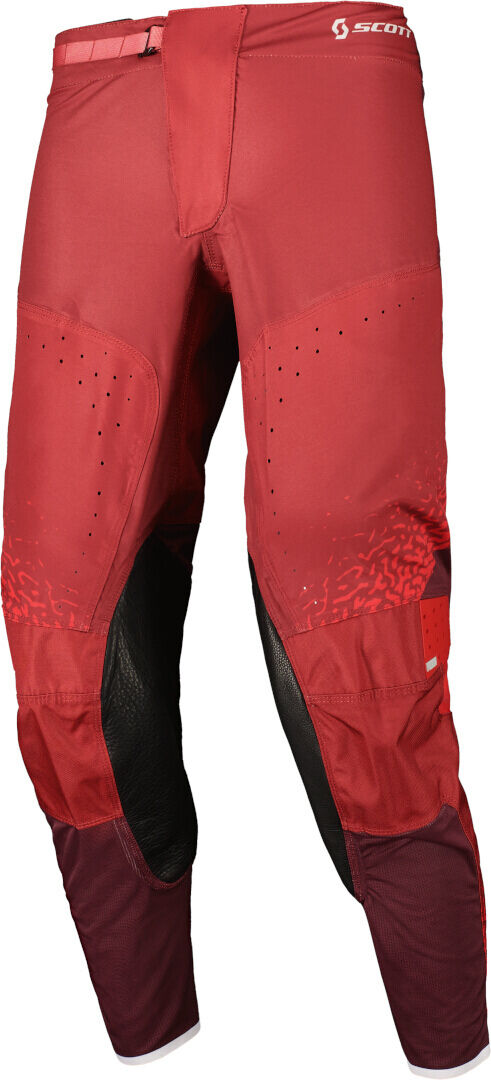 Scott Podium Pro Pantalones rojos / grises de motocross - Gris Rojo (32)