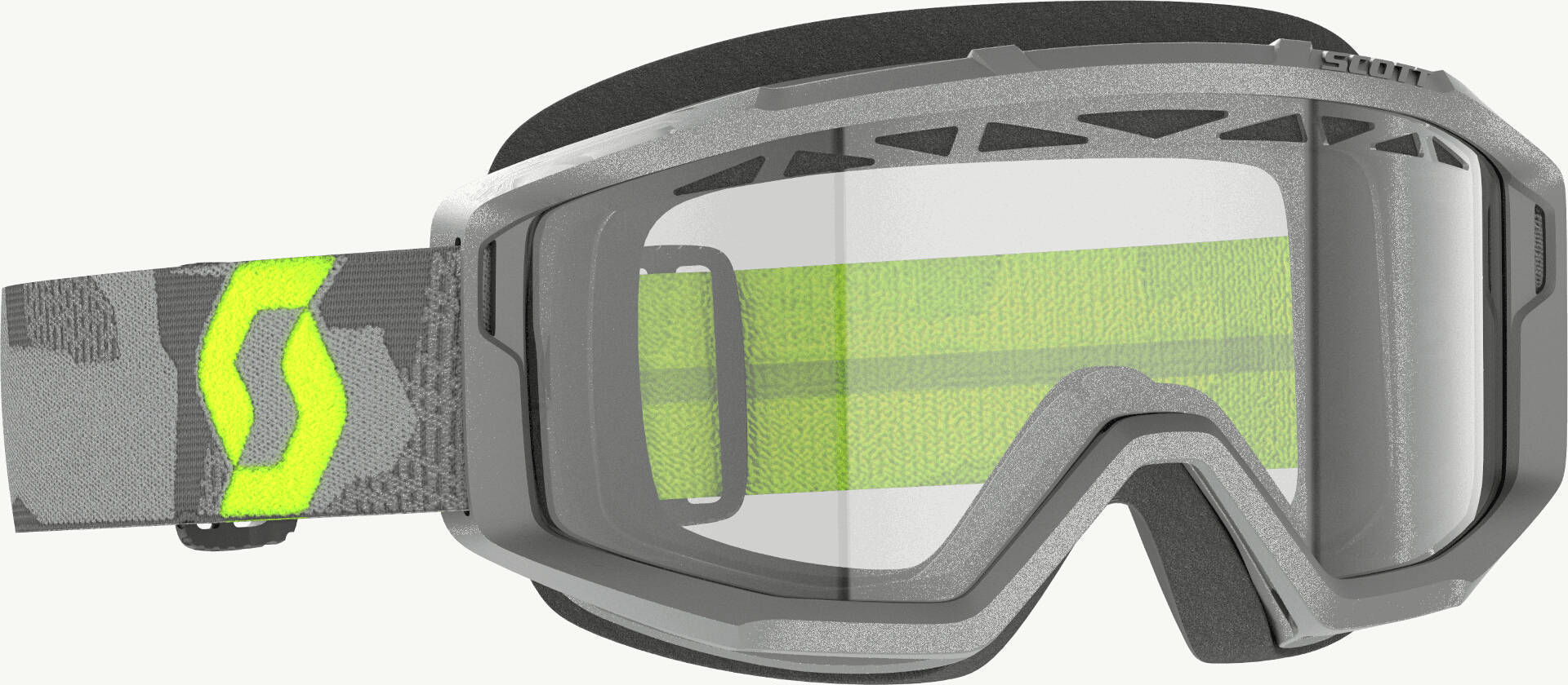 Scott Primal Enduro Camo Gafas de motocross - Negro Gris Verde Marrón (un tamaño)