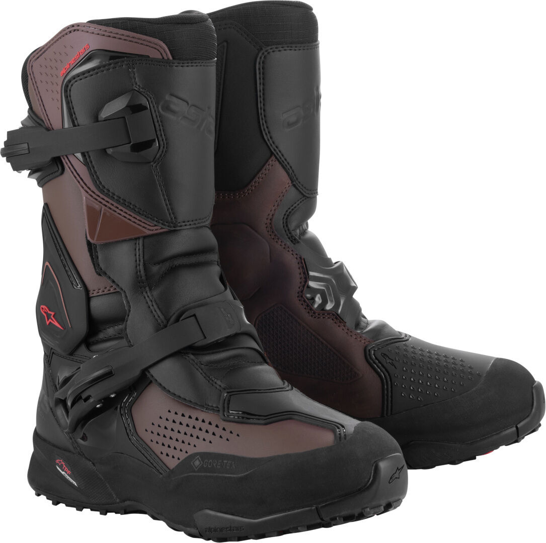 Alpinestars XT-8 Gore-Tex Botas de moto impermeables - Negro Marrón (38)