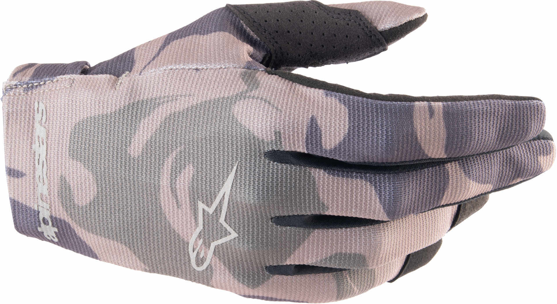 Alpinestars Radar Camo Guantes de motocross juvenil - Verde Multicolor (S)