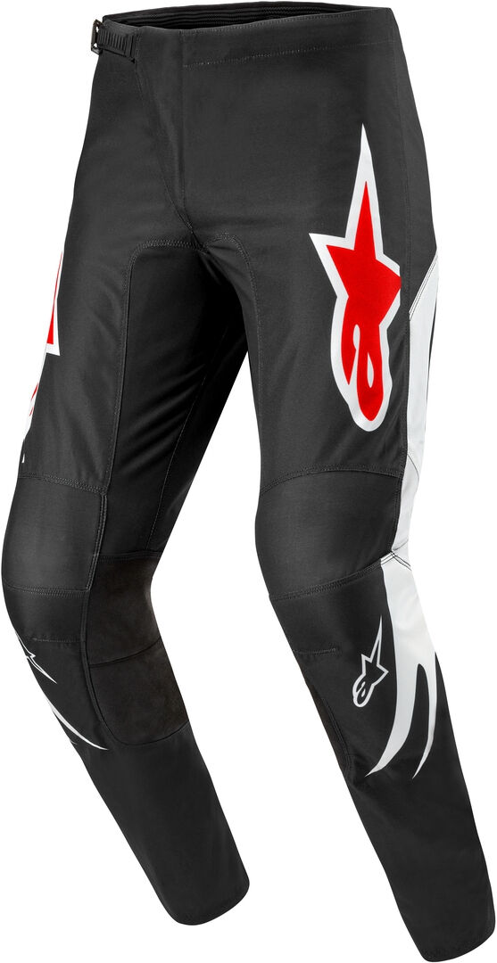 Alpinestars Fluid Lucent Pantalones de motocross - Negro Blanco (34)