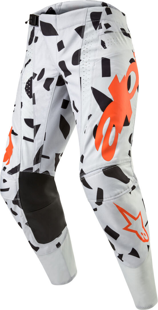 Alpinestars Techstar Rantera Pantalones de motocross - Negro Blanco Naranja (28)