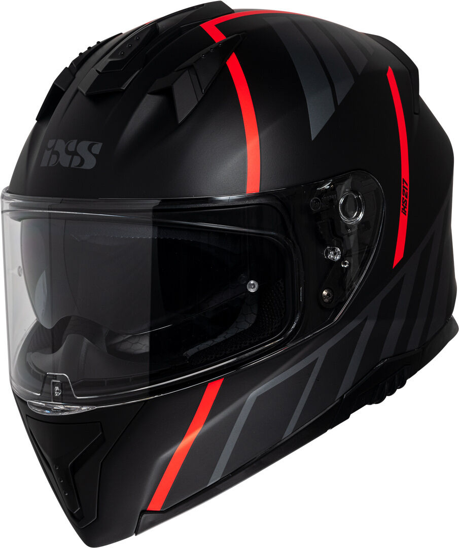 IXS 217 2.0 Casco - Negro Rojo (2XL)