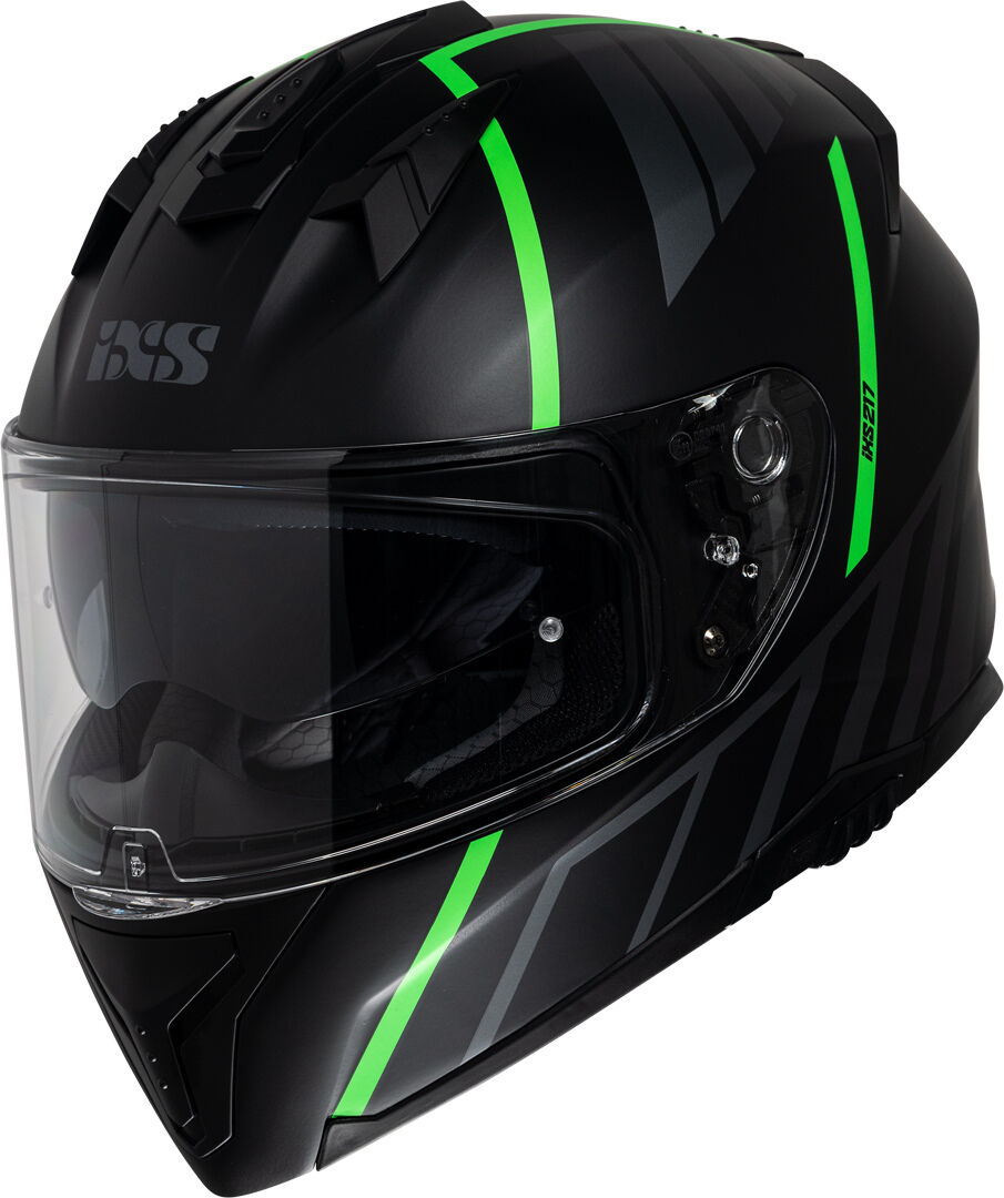 IXS 217 2.0 Casco - Negro Verde (XS)