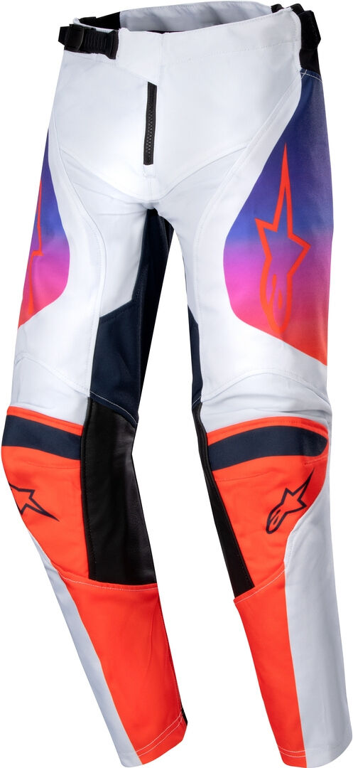 Alpinestars Racer Hoen Pantalones Juveniles de Motocross - Gris Naranja (26)