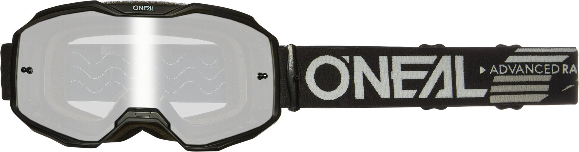Oneal B-10 Solid Gafas de motocross - Negro (un tamaño)