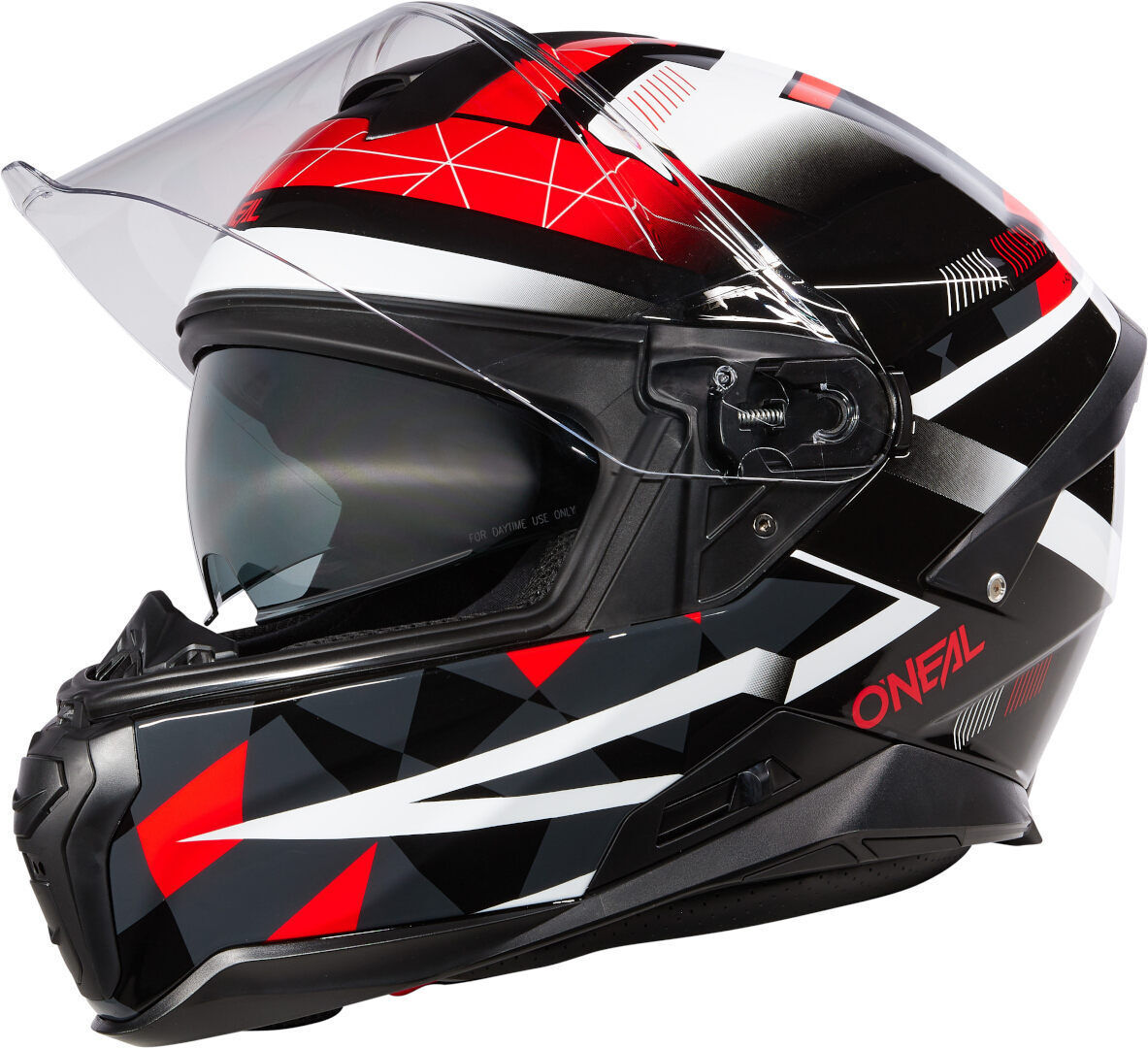 Oneal Challenger Exo Casco - Negro Gris Rojo (M)