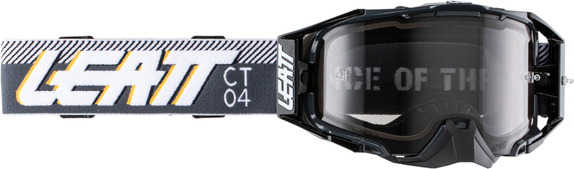Leatt Velocity 6.5 CT04 2024 Gafas de motocross - Gris Blanco (un tamaño)
