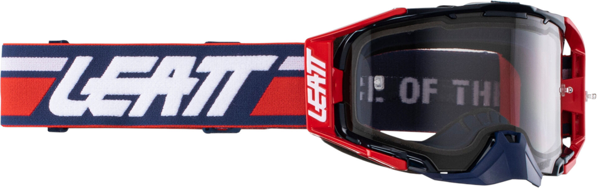 Leatt Velocity 6.5 Royal 2024 Gafas de motocross - Rojo Azul (un tamaño)