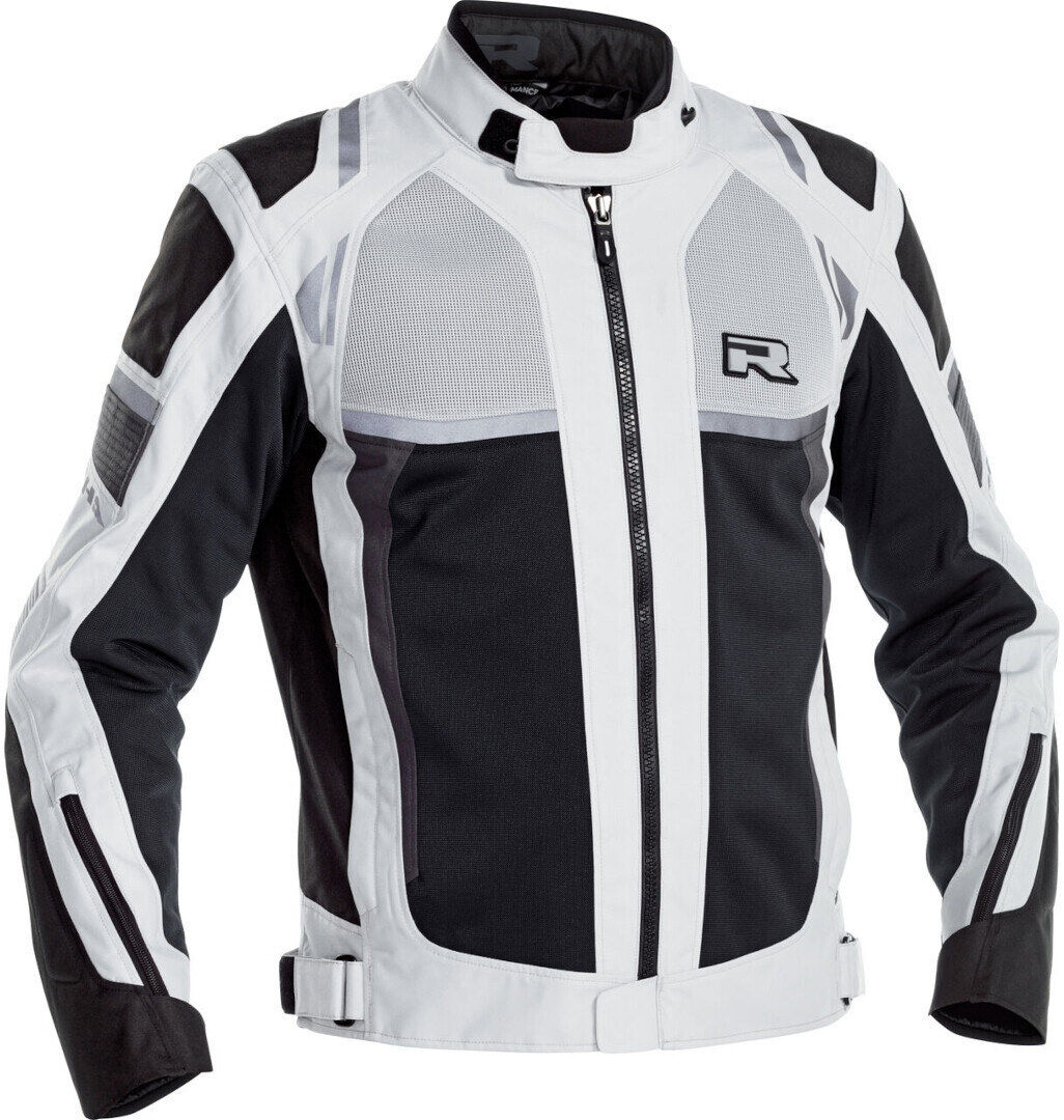 Richa Airstorm chaqueta textil impermeable para motocicleta - Negro Gris (S)