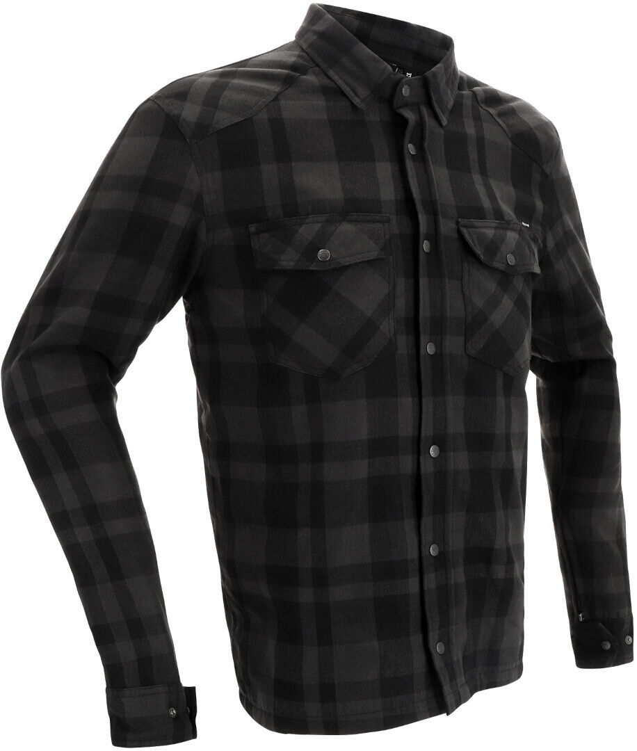 Richa Forest Camisa de moto - Negro Gris (S)