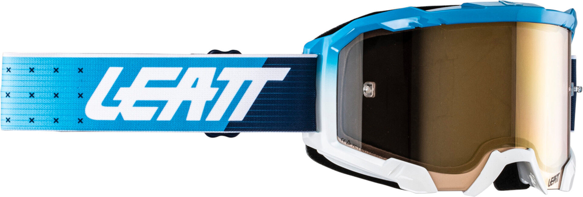 Leatt Velocity 4.5 Iriz Classic 2024 Gafas de motocross - Azul (un tamaño)