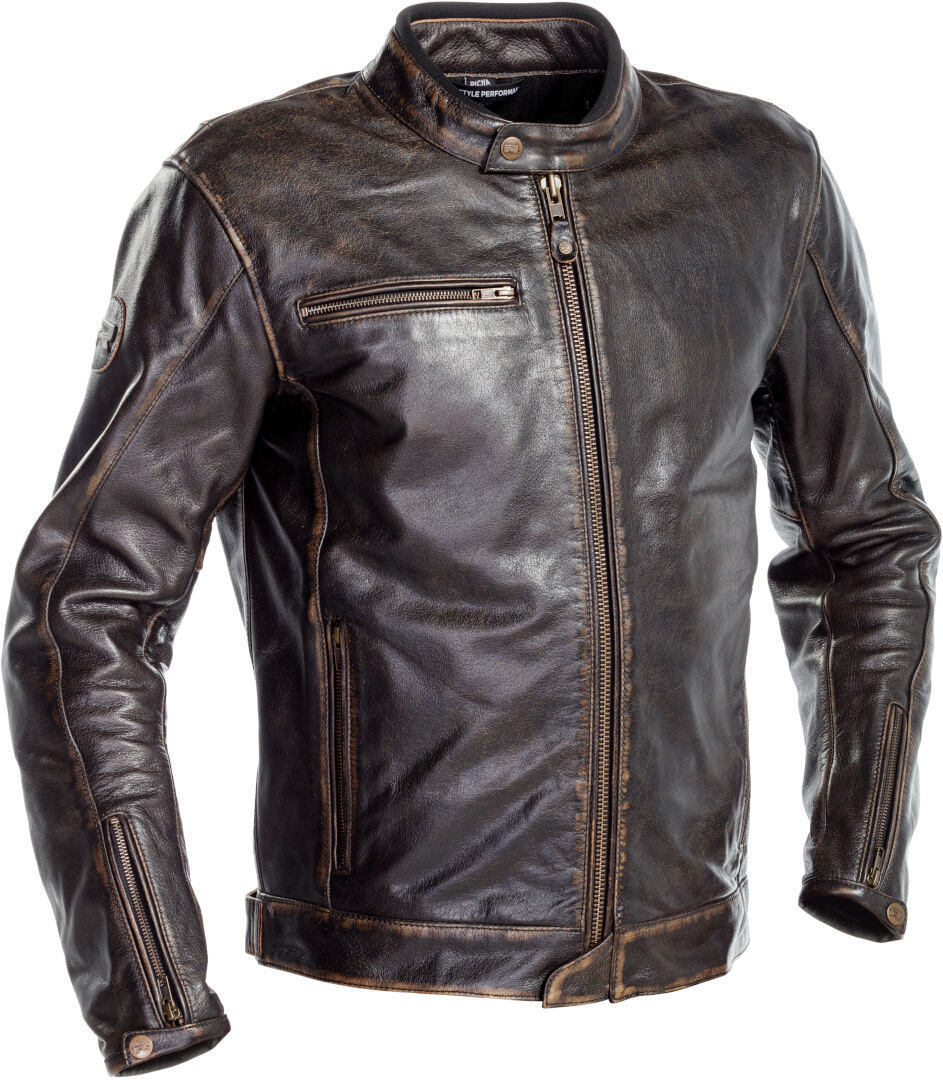 Richa Normandie Chaqueta de cuero para moto - Marrón (62)