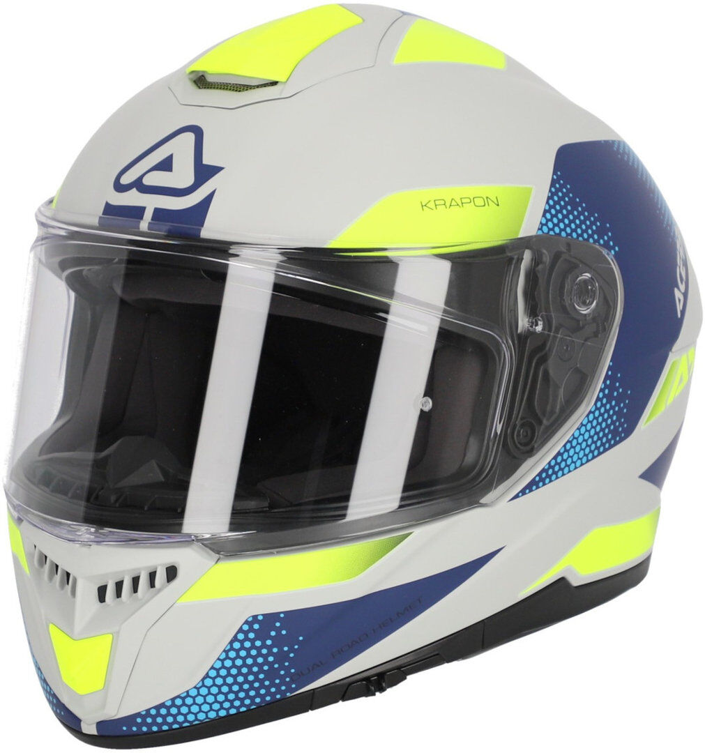 Acerbis Krapon 2024 Casco - Gris Azul (2XL)