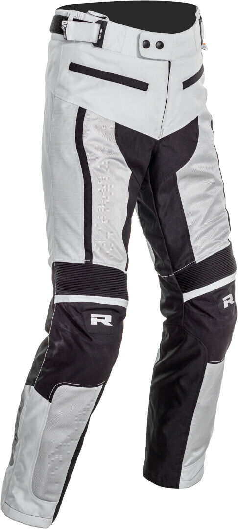 Richa Airvent Evo 2 Pantalones textiles impermeables para motocicletas - Negro Gris (2XL)