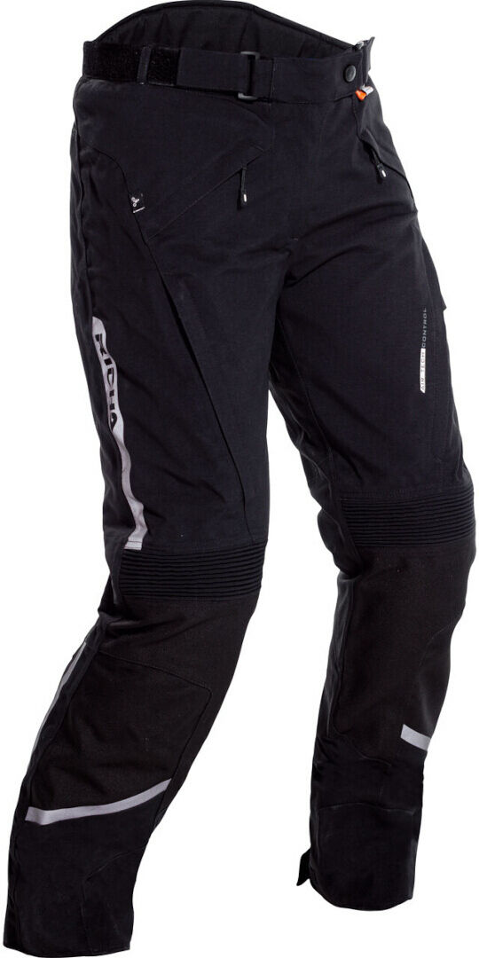 Richa Colorado 2 Pro Pantalones textiles impermeables para mujer de motocicleta - Negro (L)
