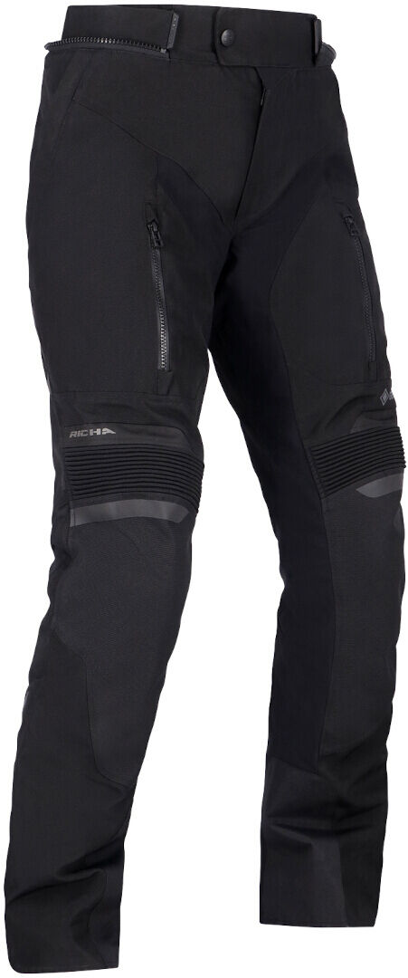 Richa Cyclone 2 Gore-Tex Pantalones textiles impermeables para mujer de motocicleta - Negro (L)