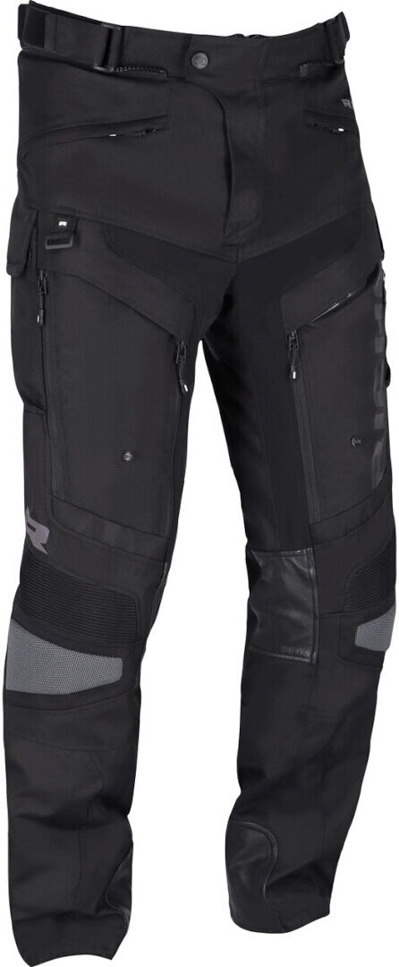 Richa Infinity 2 Adventure Pantalones textiles impermeables para motocicletas - Negro (L)