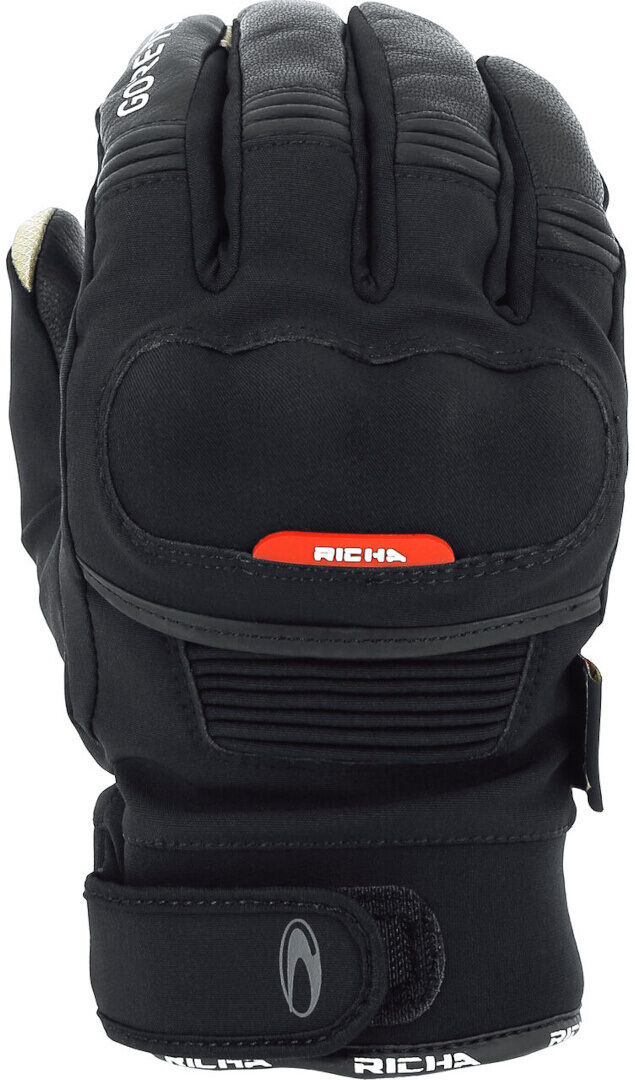 Richa City Gore-Tex Guantes de moto impermeables - Negro (XL)