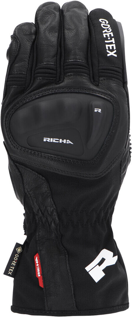 Richa Hurricane Gore-Tex Guantes de moto impermeables - Negro (S)