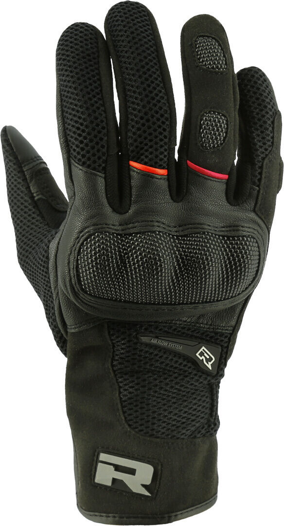 Richa Nomad Guantes de moto - Negro Rojo (S)