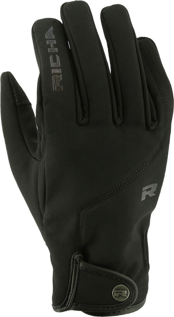 Richa Scoot Softshell Guantes de moto - Negro (3XL)