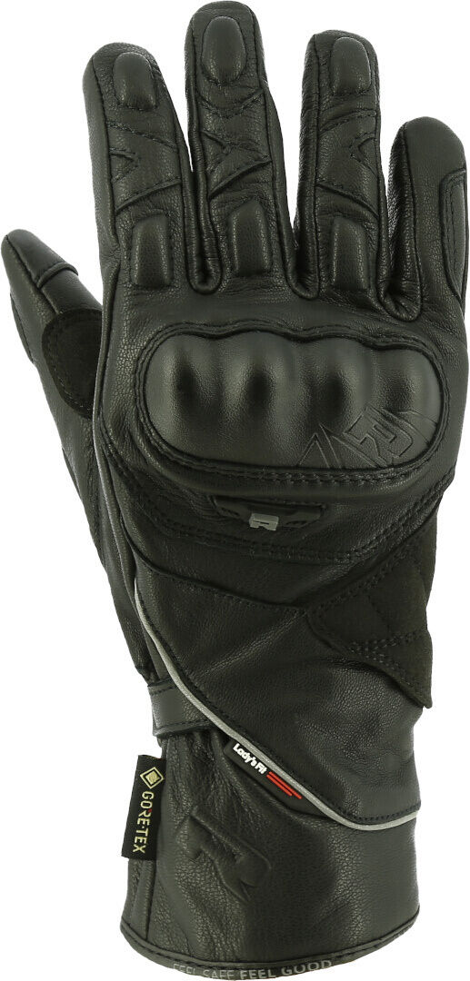 Richa Street Touring Gore-Tex Guantes de moto impermeables para mujer - Negro (XL)