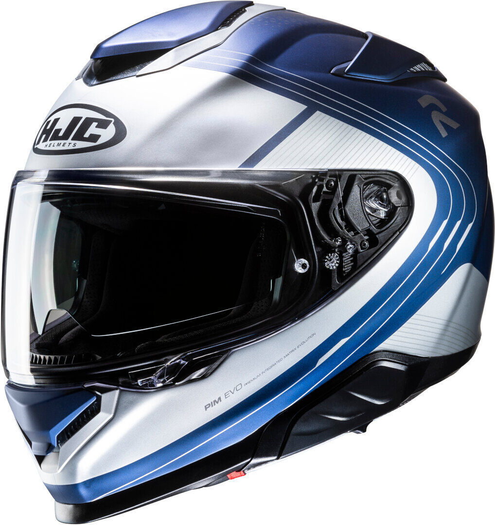 HJC RPHA 71 Frepe Casco - Azul Plata (XS 54 55)