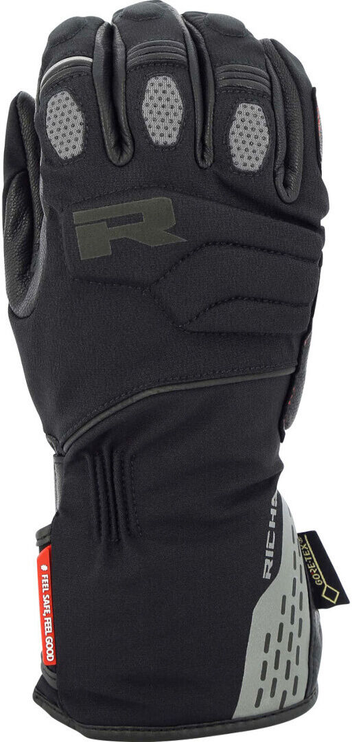 Richa Warm Grip Gore-Tex Guantes de moto impermeables para mujer - Negro (2XL)