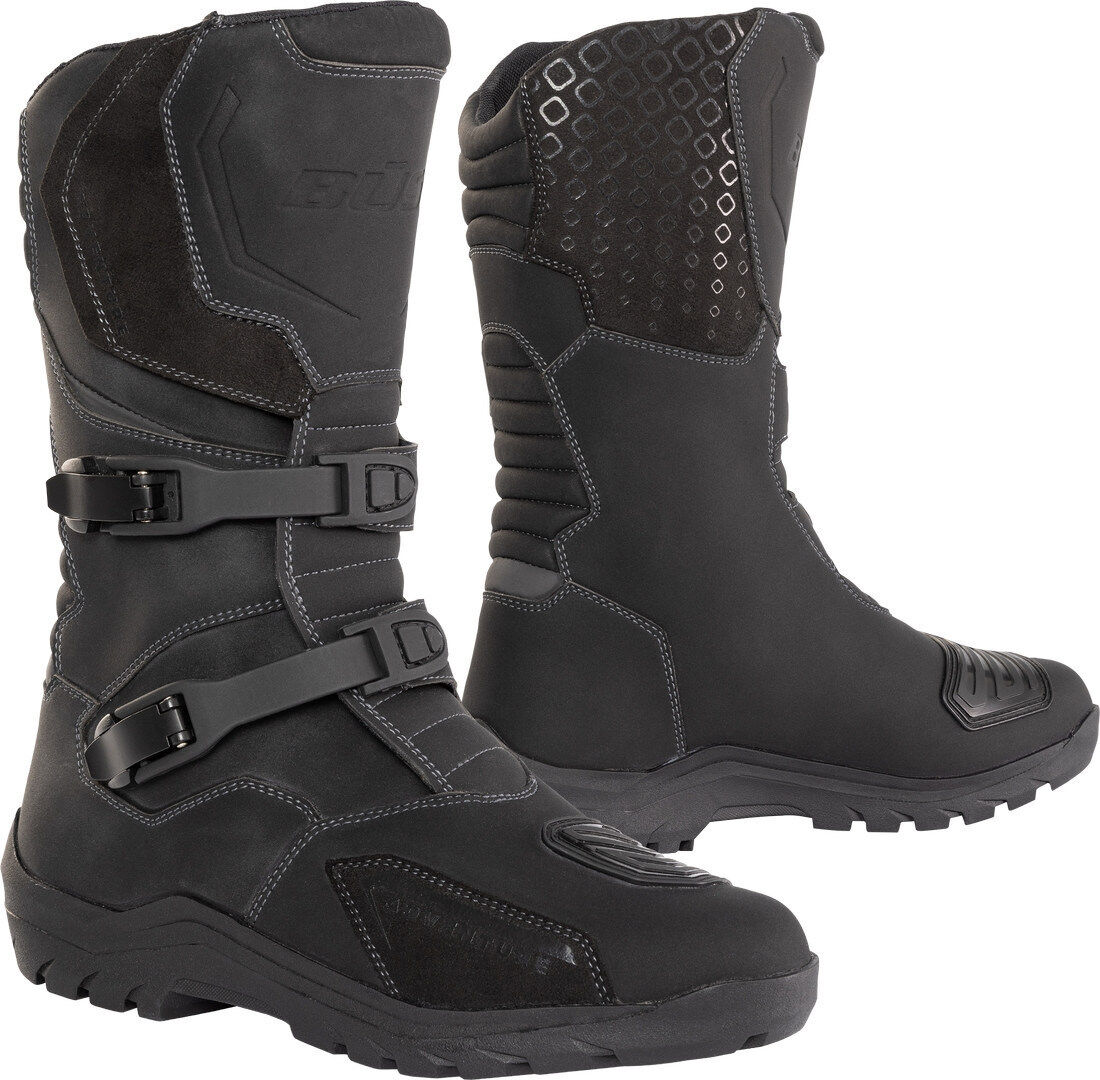 Büse Adventure Botas de moto impermeables - Negro (47)