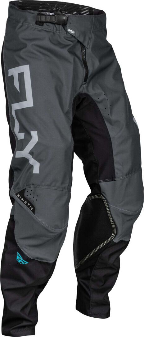 FLY Racing Kinetic Reload 2024 Pantalones de motocross - Negro Gris (36)