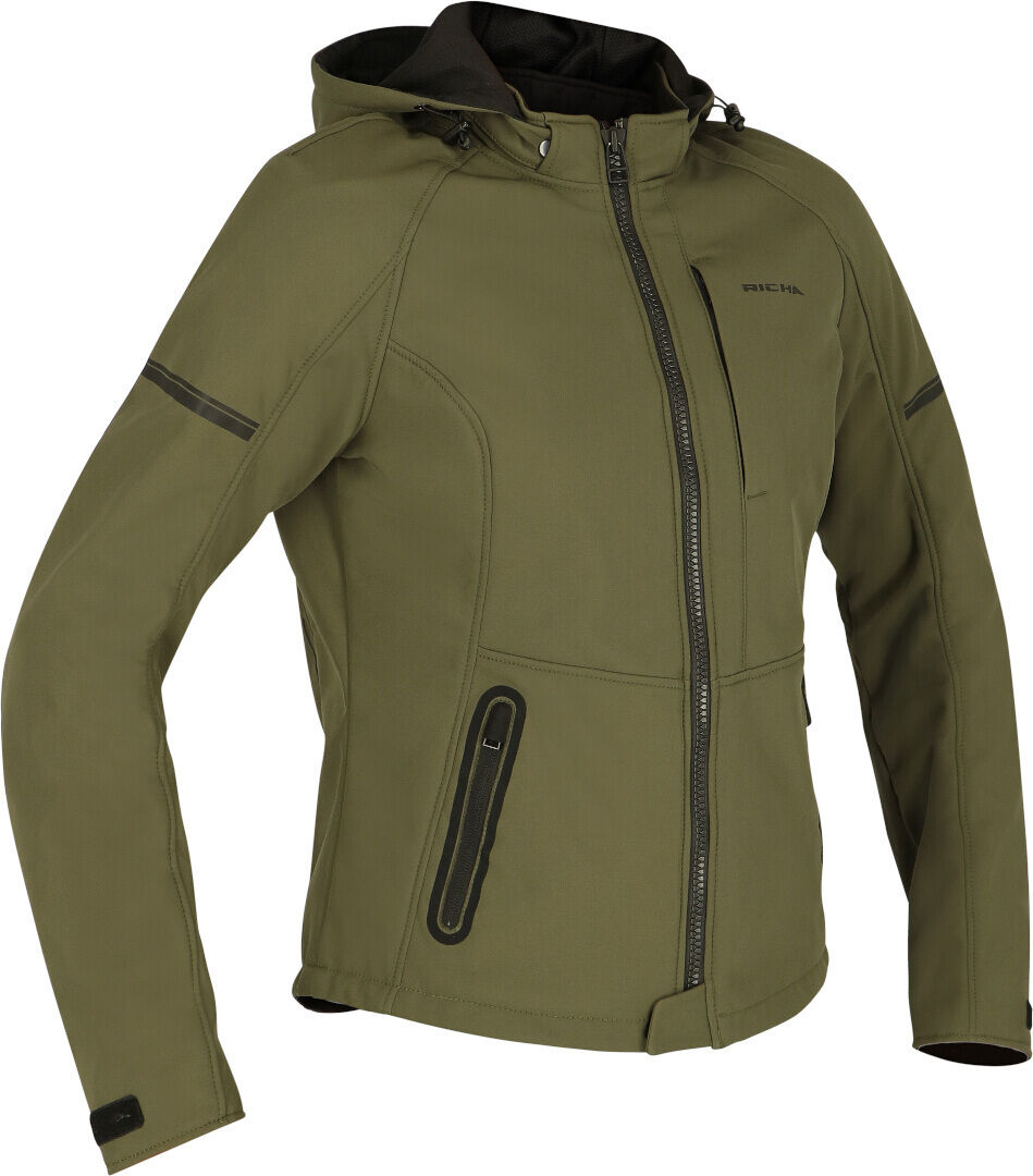 Richa Vanquish 2 Chaqueta textil de moto para mujer - Verde (XS)