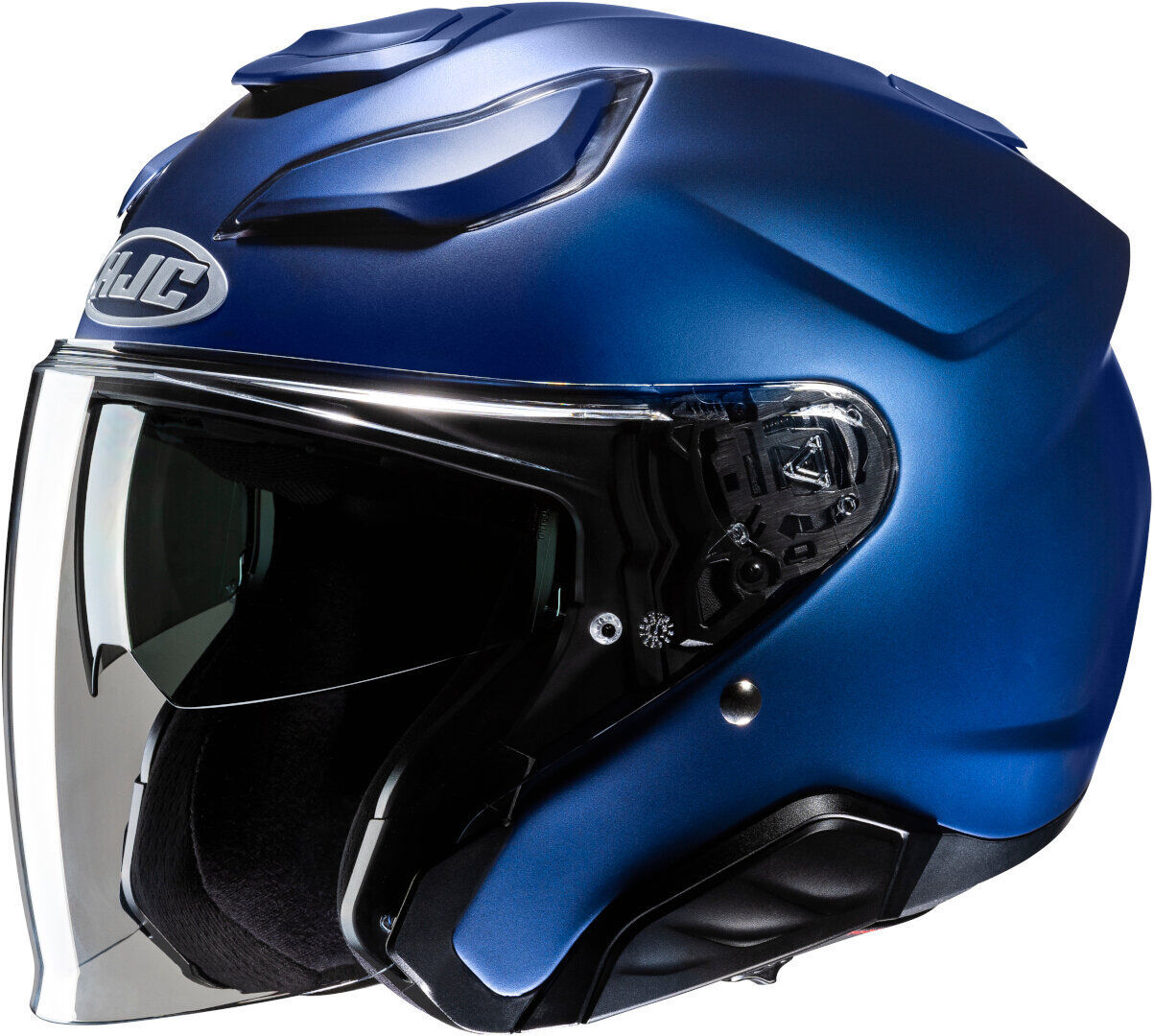 HJC F31 Solid Casco Jet - Azul (XL)