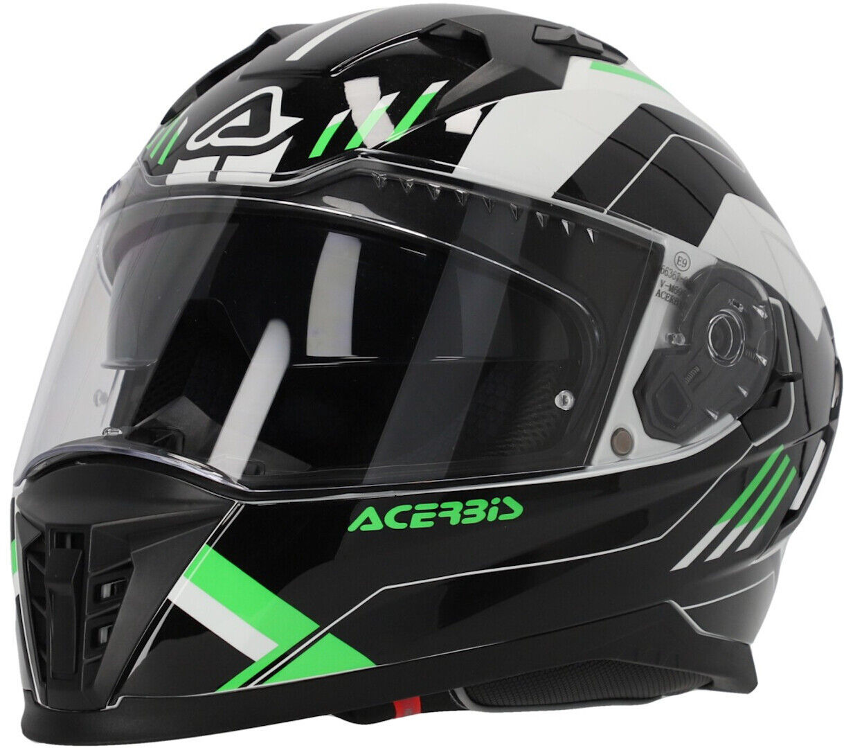 Acerbis X-Way Graphic Casco - Negro Verde (XL)