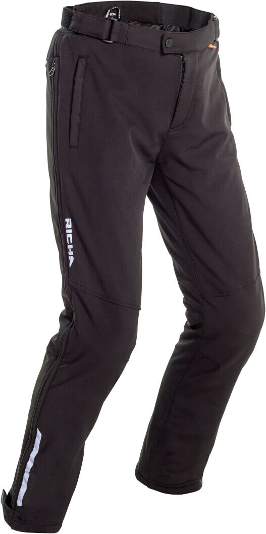 Richa Concept 3 Pantalones textiles impermeables para motocicletas - Negro (3XL)