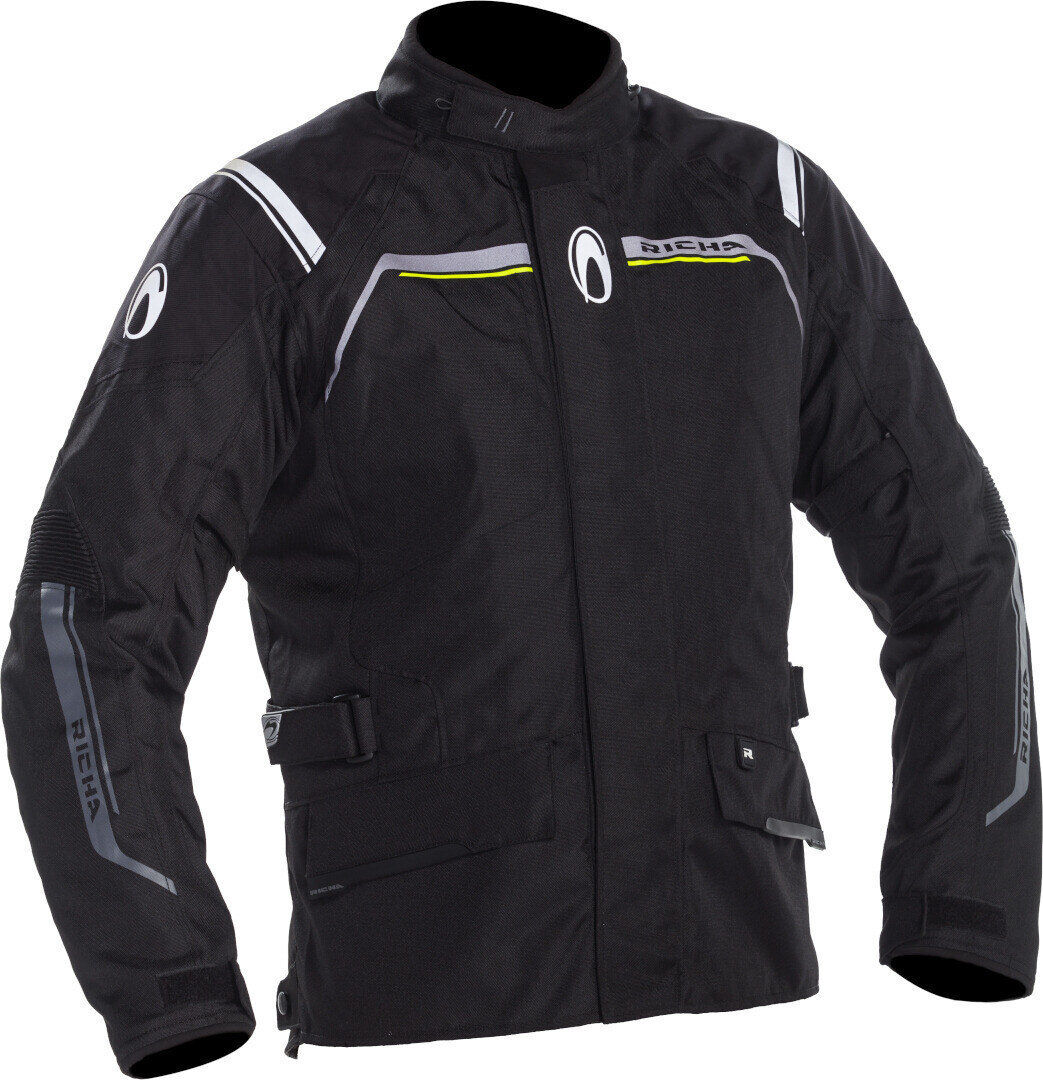 Richa Storm 2 chaqueta textil impermeable para motocicletas - Negro (XS)