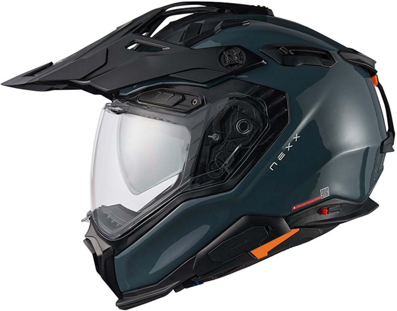 NEXX X.WED 3 Wild Pro Carbon 22-06 Casco de motocross - Negro Azul (XS)