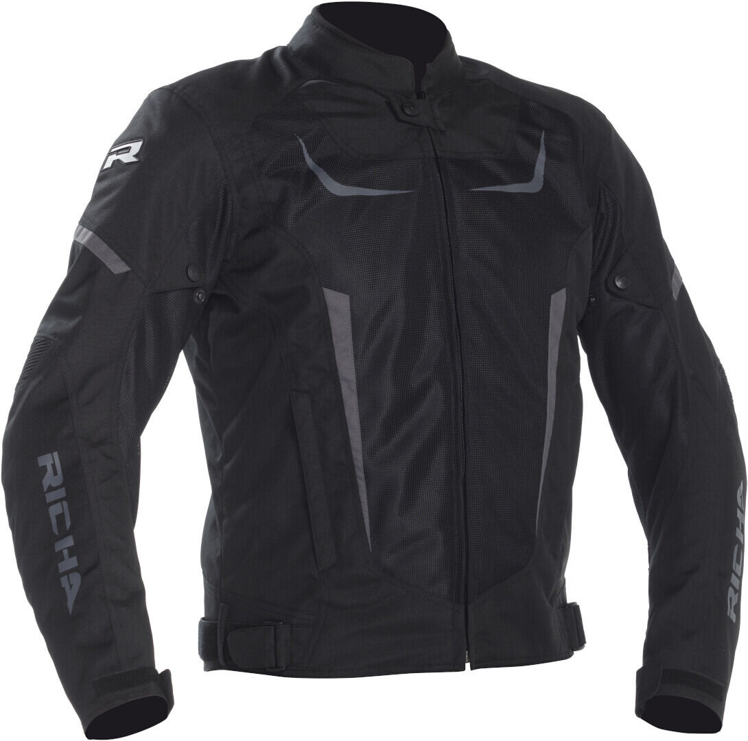 Richa Airstrike 2 Chaqueta textil de moto - Negro (3XL)