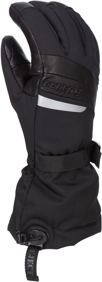 Klim Radiate Gauntlet Guantes para motos de nieve para mujer - Negro (XS)