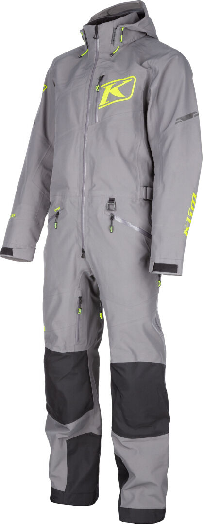 Klim Ripsa Vapor Traje de moto de nieve de una pieza - Gris Amarillo (M)