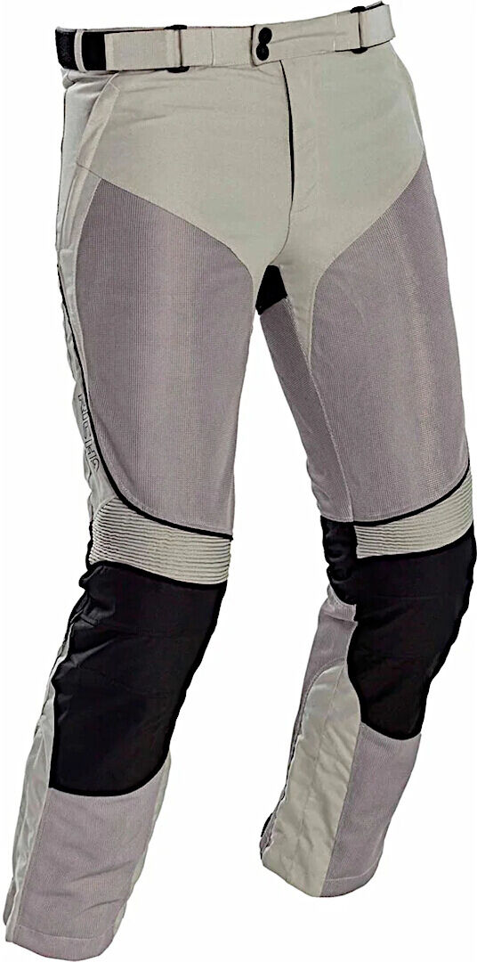 Richa Airbender Pantalones textiles de motocicleta para mujer - Negro Gris (3XL)