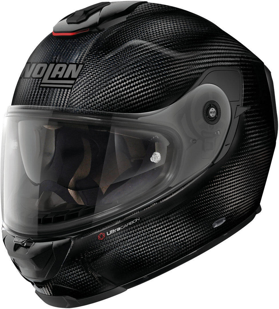 Nolan X-903 Ultra Carbon Puro N-Com Casco - Carbono (2XL)